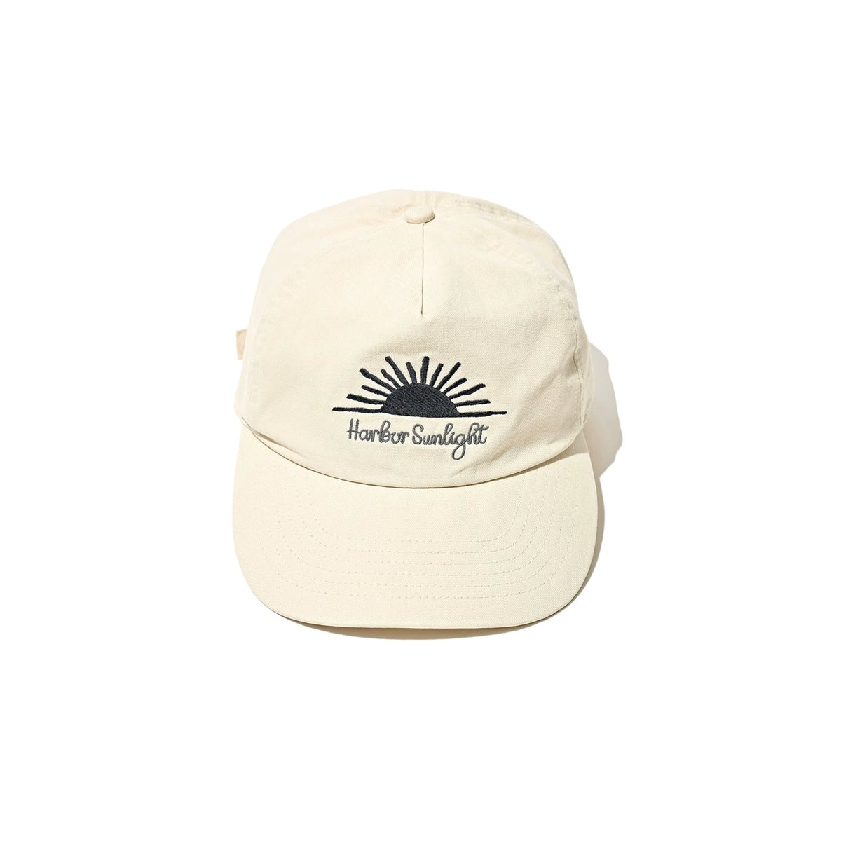 PARTIMENTO Vintage Washed Cotton -Panel Baseball Cap