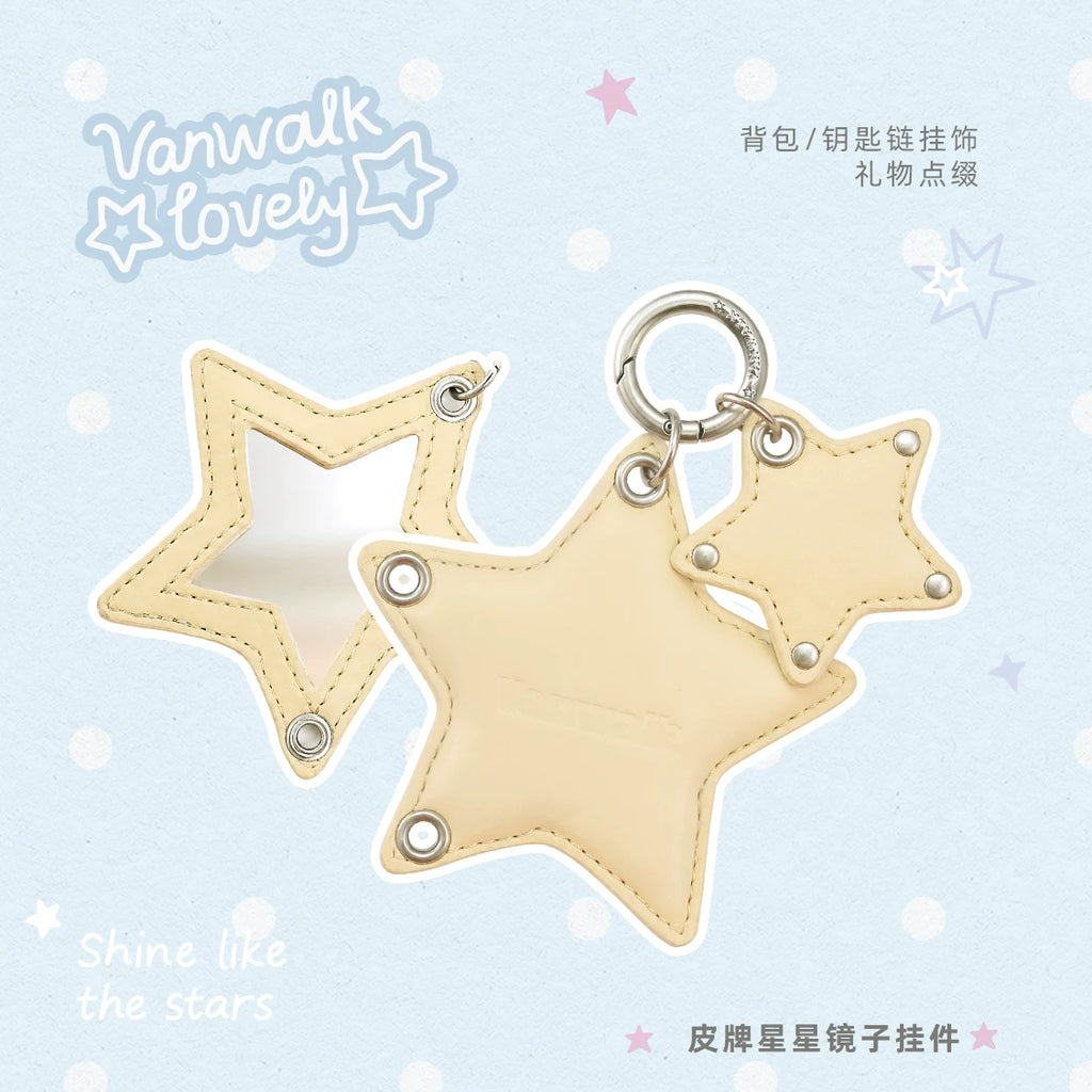 VANWALK Yellow Star Bag Charm