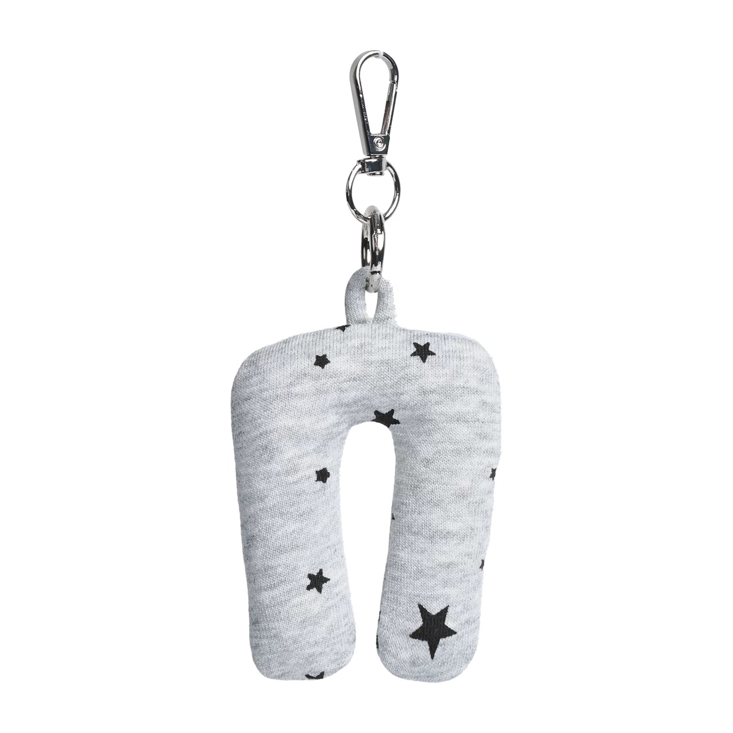 Unique blue Faux Leather Letter Pendant Backpack Charm