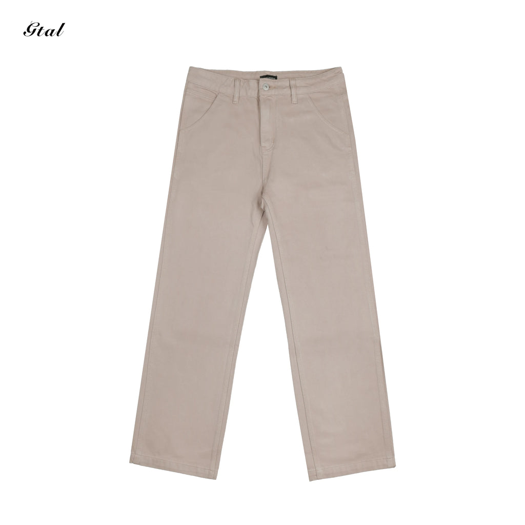 GTAL Asut Dye 14oz Wrinkle-Resistant Straight-Leg Trousers