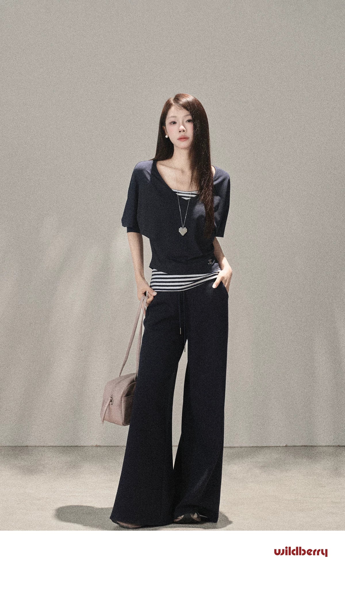 Wildberry Casual Relaxed Fashion Temperament Three-piece Set