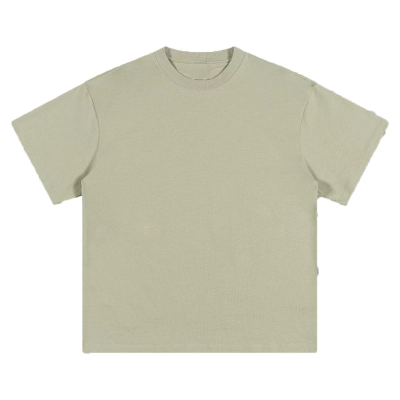 Blank: Map Oversized Small Neckline Casual Tee