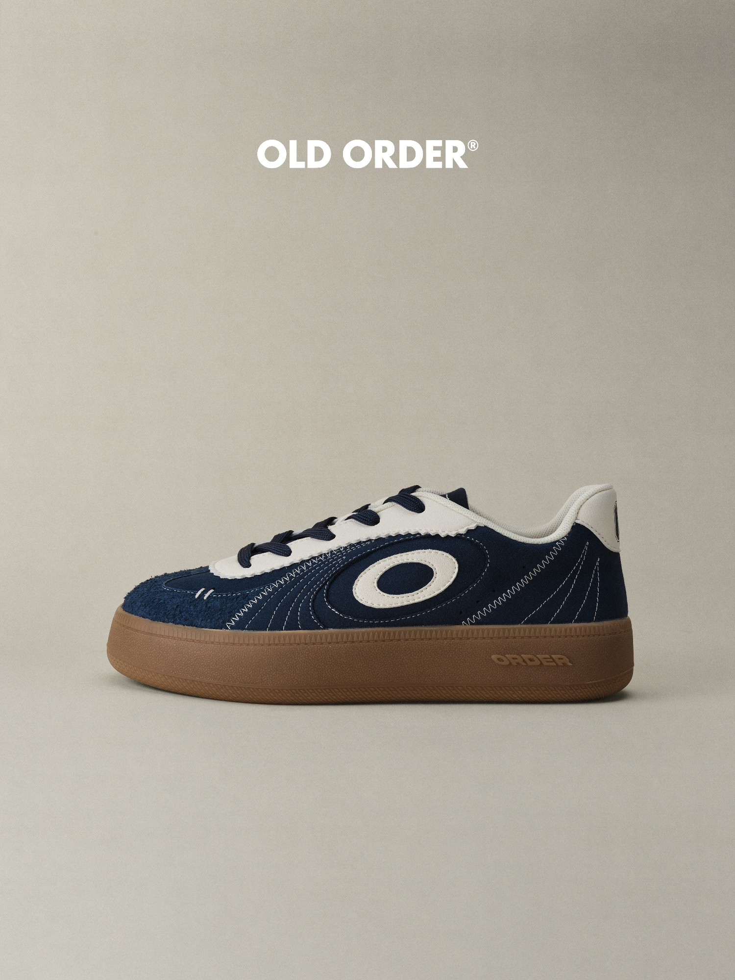 OLD ORDER Turbo Lite Yale Blue Thick Sole Dad Shoe