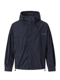UNF Contrasting Splicing Premium Simple Hooded Jacket
