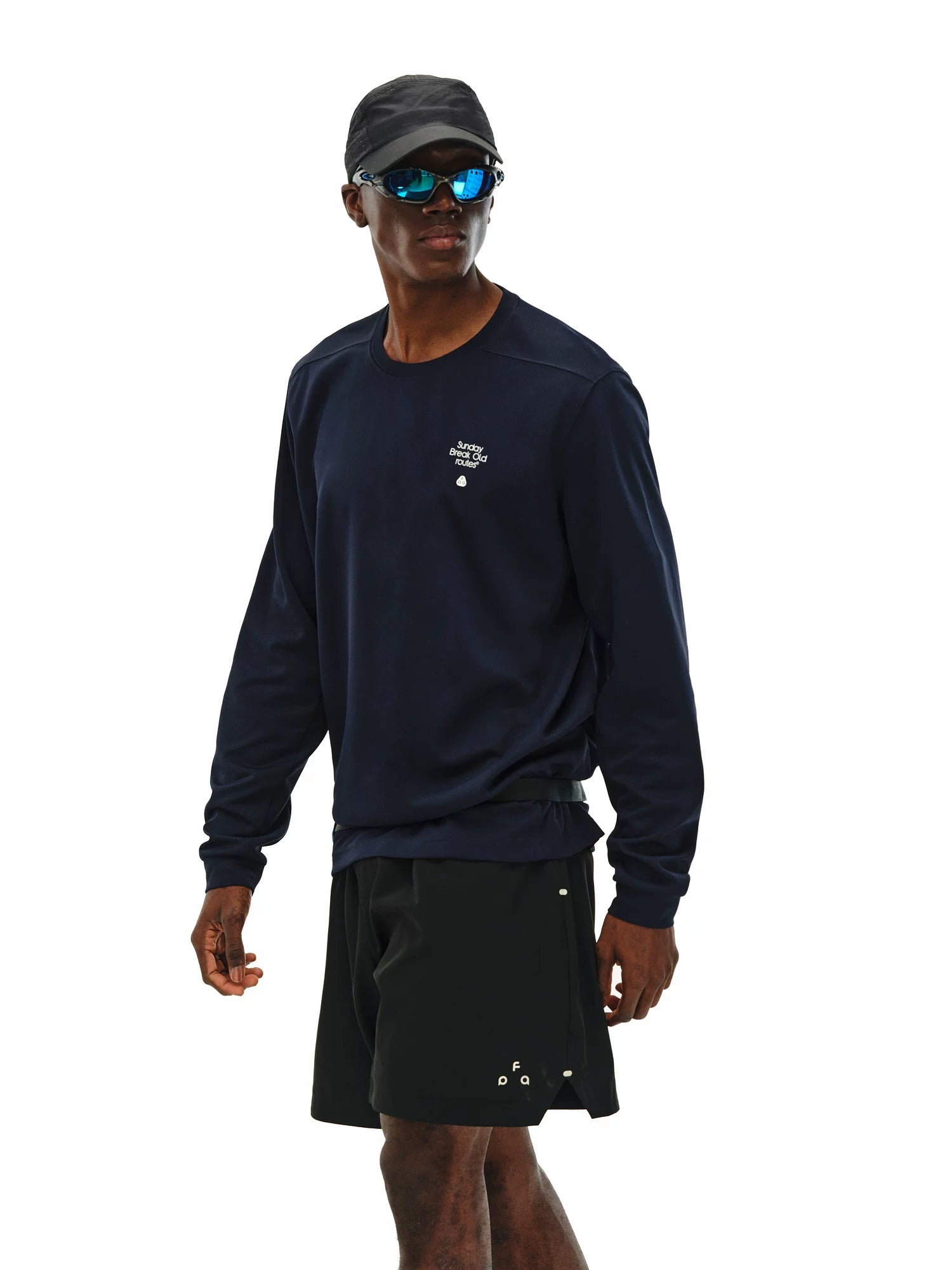 FPA Moisture Absorption Quick Drying Casual Round Neck Long Sleeve