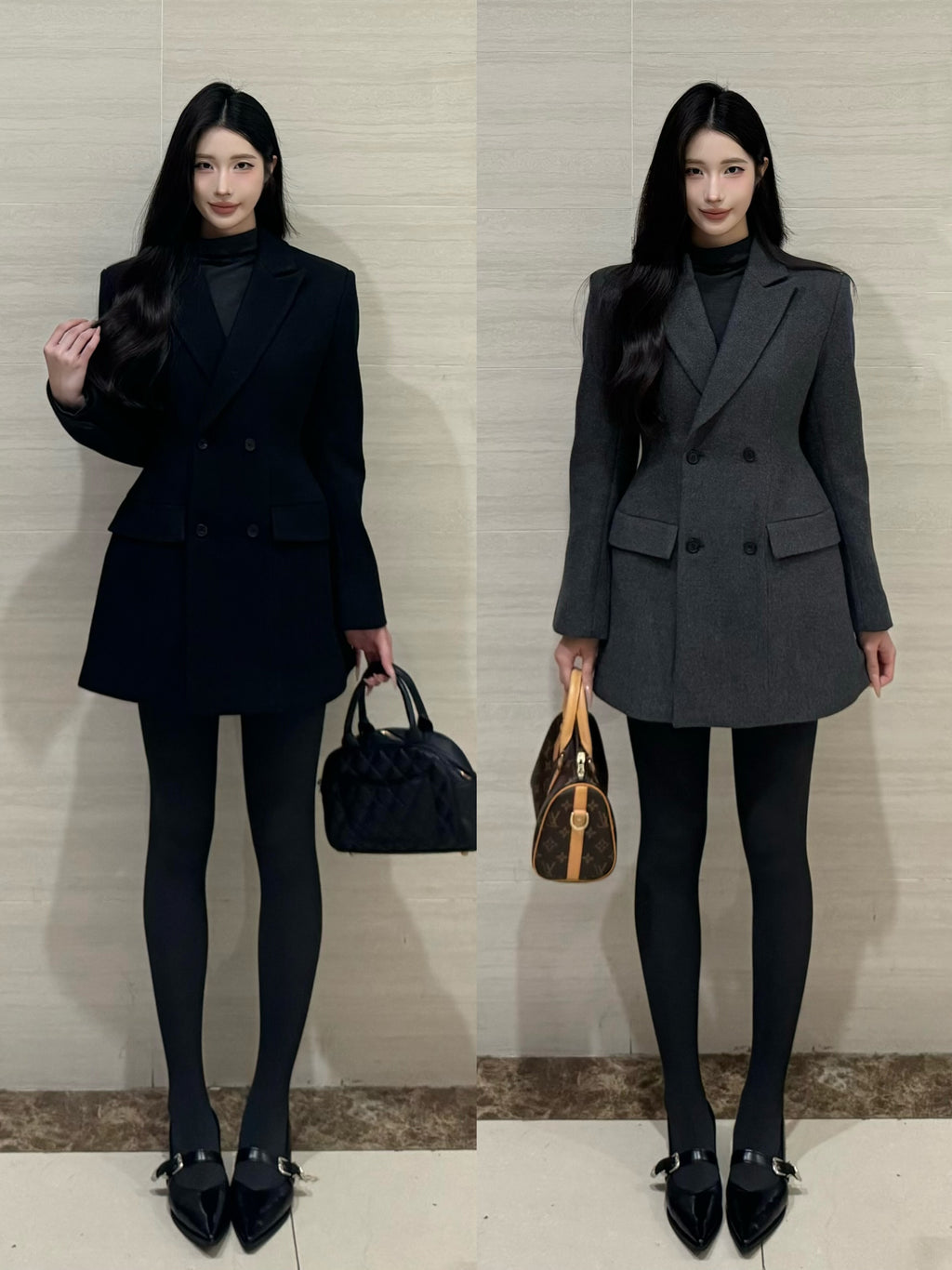 PANPANSTUDIO Minimalist Winter Woolen Slim-fitting and Thin Jacket