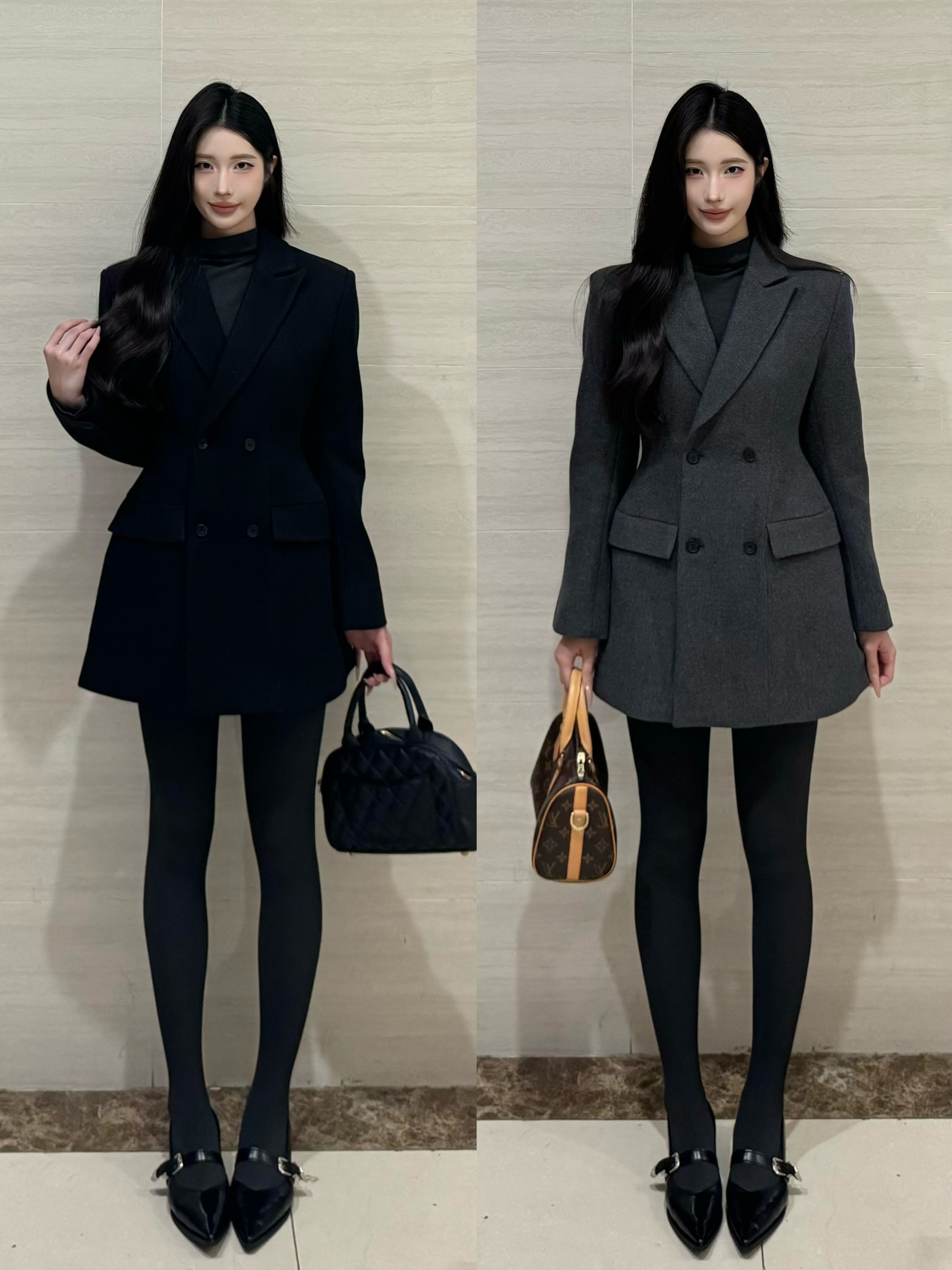 PANPANSTUDIO Minimalist Winter Woolen Slim-fitting and Thin Jacket