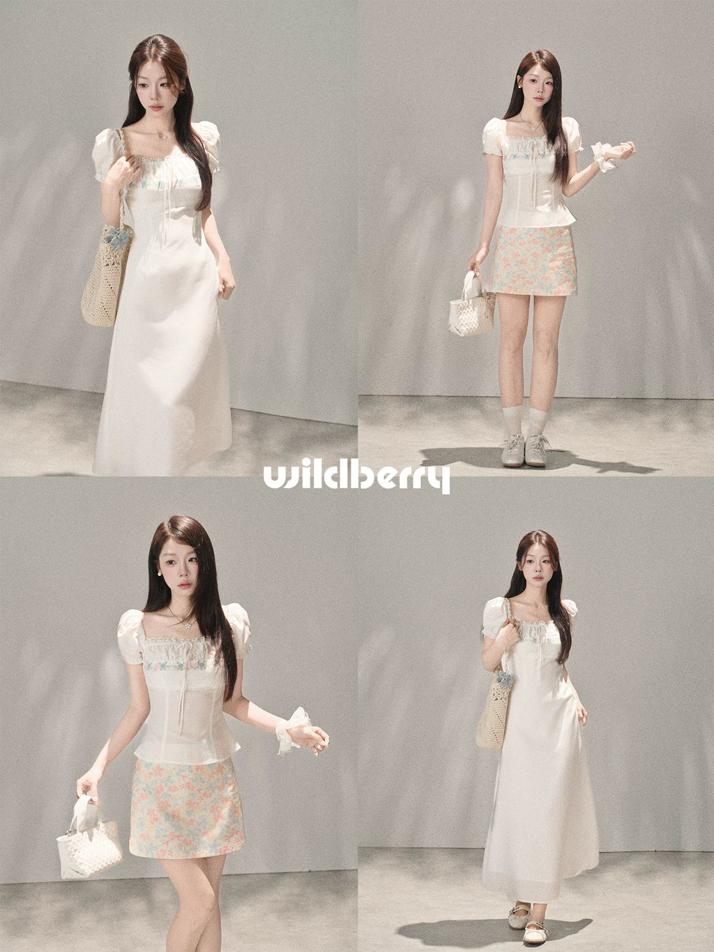Wildberry Waist Thin Versatile Dress