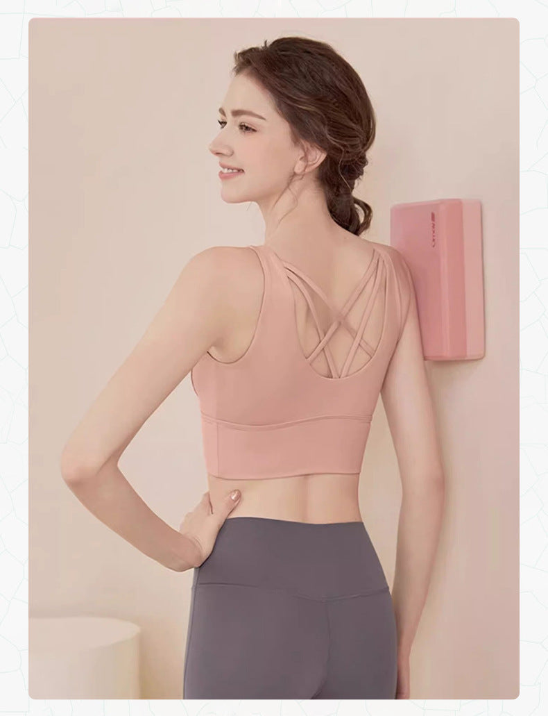 TIANQINGSE Beautiful Back and Thin Vest Sports Underwear