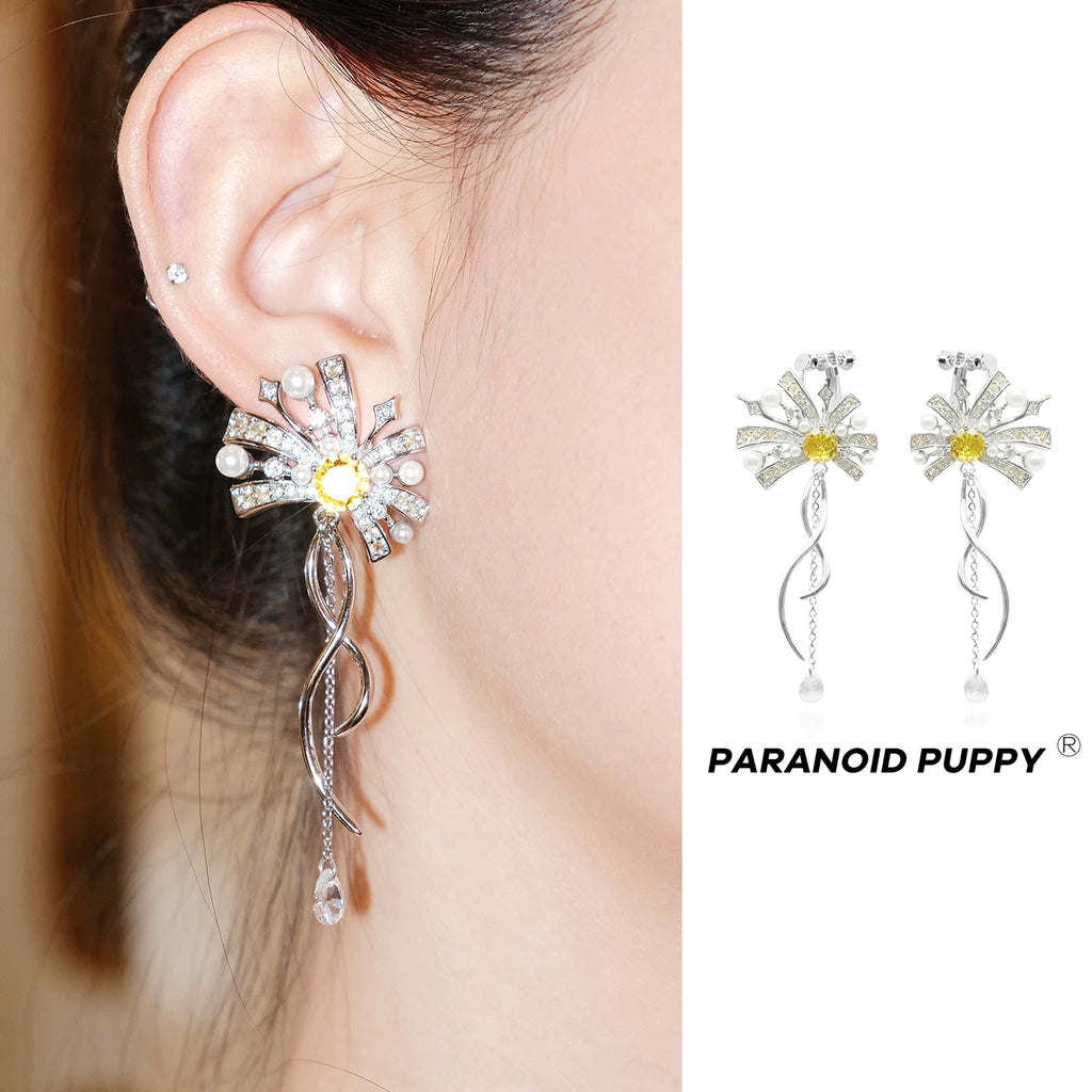 PP Smart Fringed Light Luxury Earrings