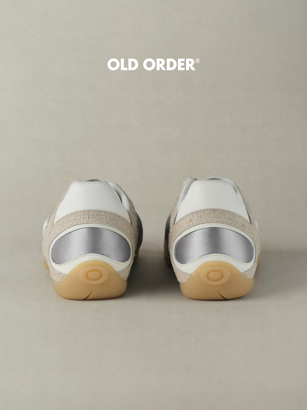 OLD ORDER Satin Lace-Up German Trainer