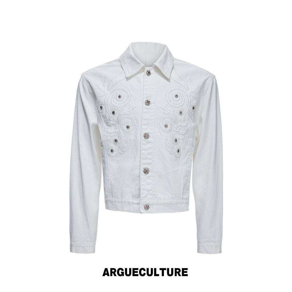 ArguE CulturE Embroidered Denim Jacket