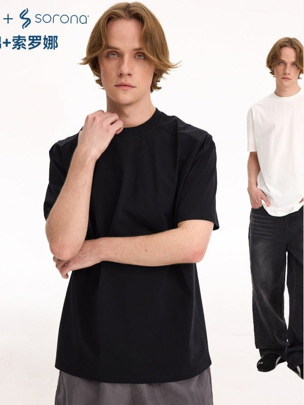 UNF BOXY 50 Supima + Sorona cool long-staple cotton commuter tee