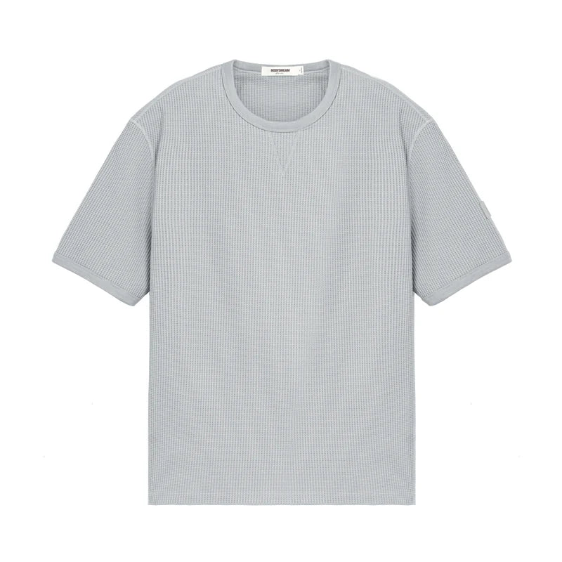 BODYDREAM Waffle Quick-Dry Wrinkle-Resistant Drop-Shoulder Tee