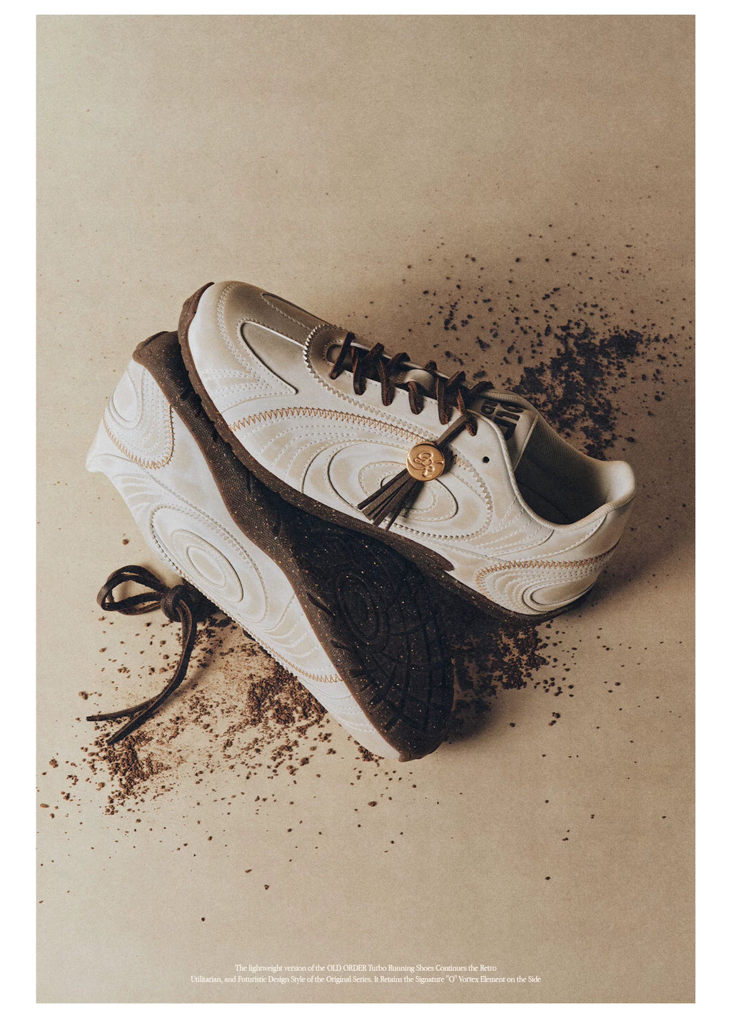 OLD ORDER Leather Retro German Trainer