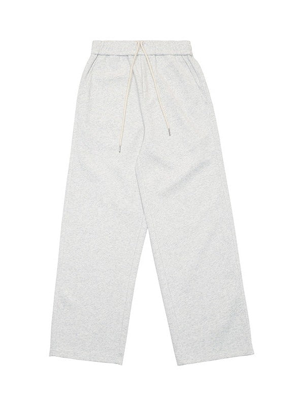 UNF Comfortable Lazy Loose Pendant Knitted Straight Scimitar Sweatpants