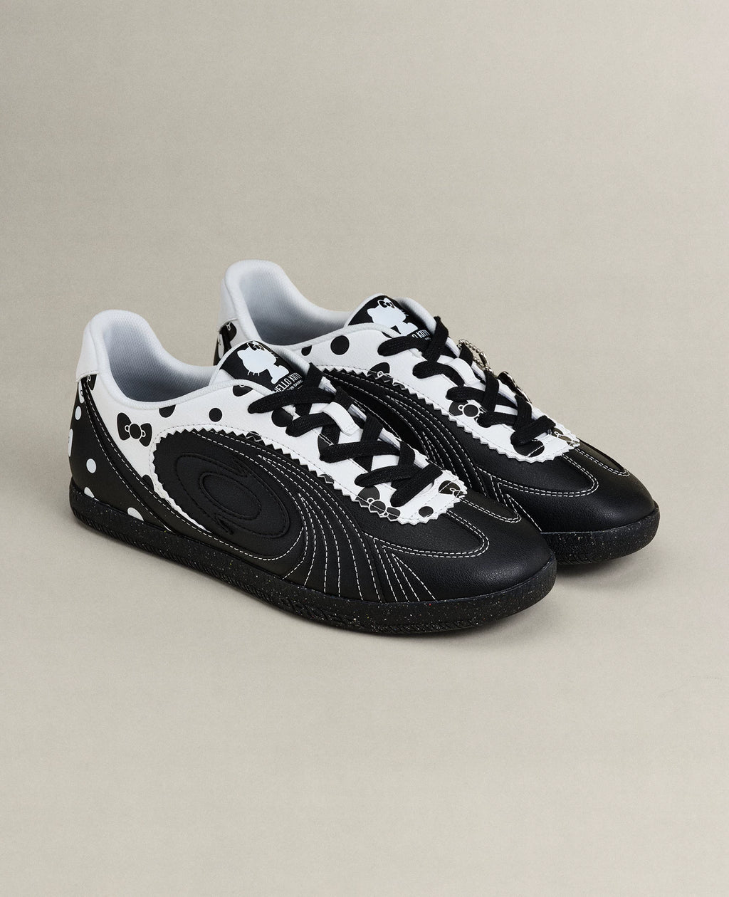 OLD ORDER Hello Kitty Polka Dot Lace-Up Sneaker