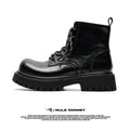 Donkey Thick-soled Heightening Versatile British Boots