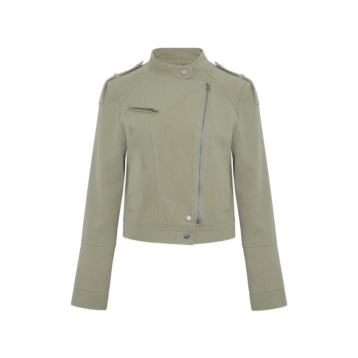 Wildberry Casual Short Jacket 260g Breathable Cropped Jacket