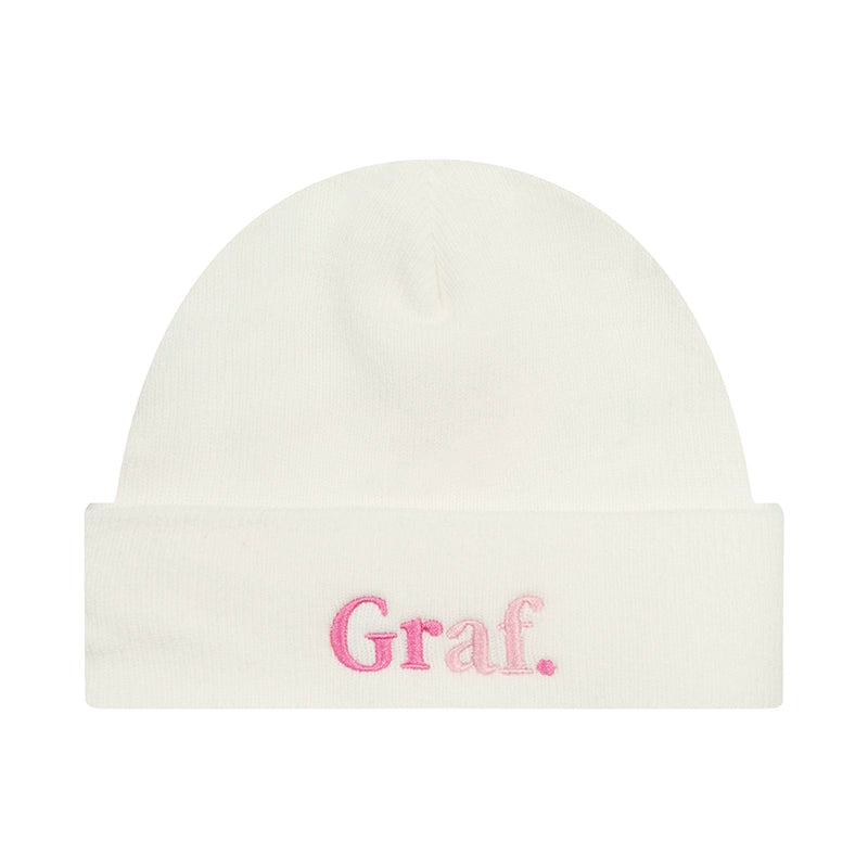 GRAF Tones Embroidered Knit Beanie