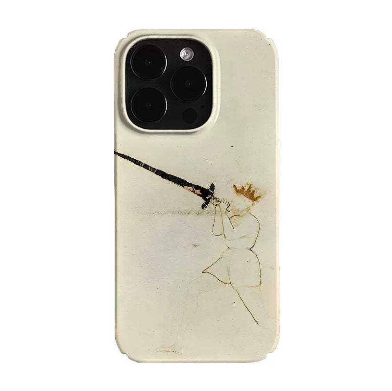 Pbcase King's Sword Niche Premium Apple Phone Case