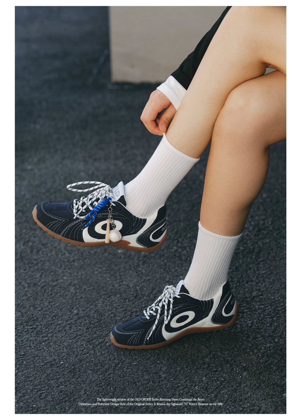 OLD ORDER Leather Lace-Up Training Sneaker