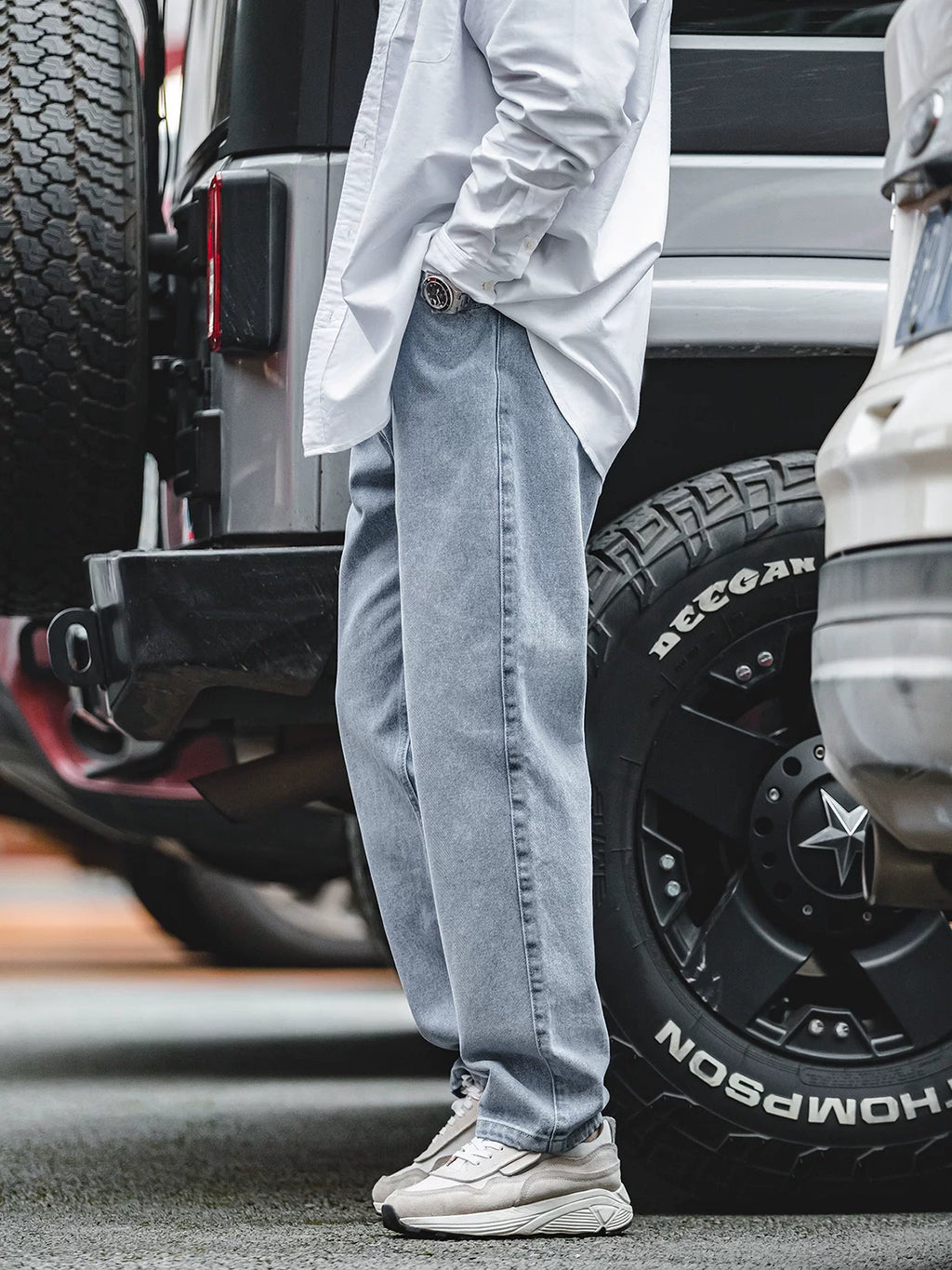 Madden Washed Soft Straight Jeans