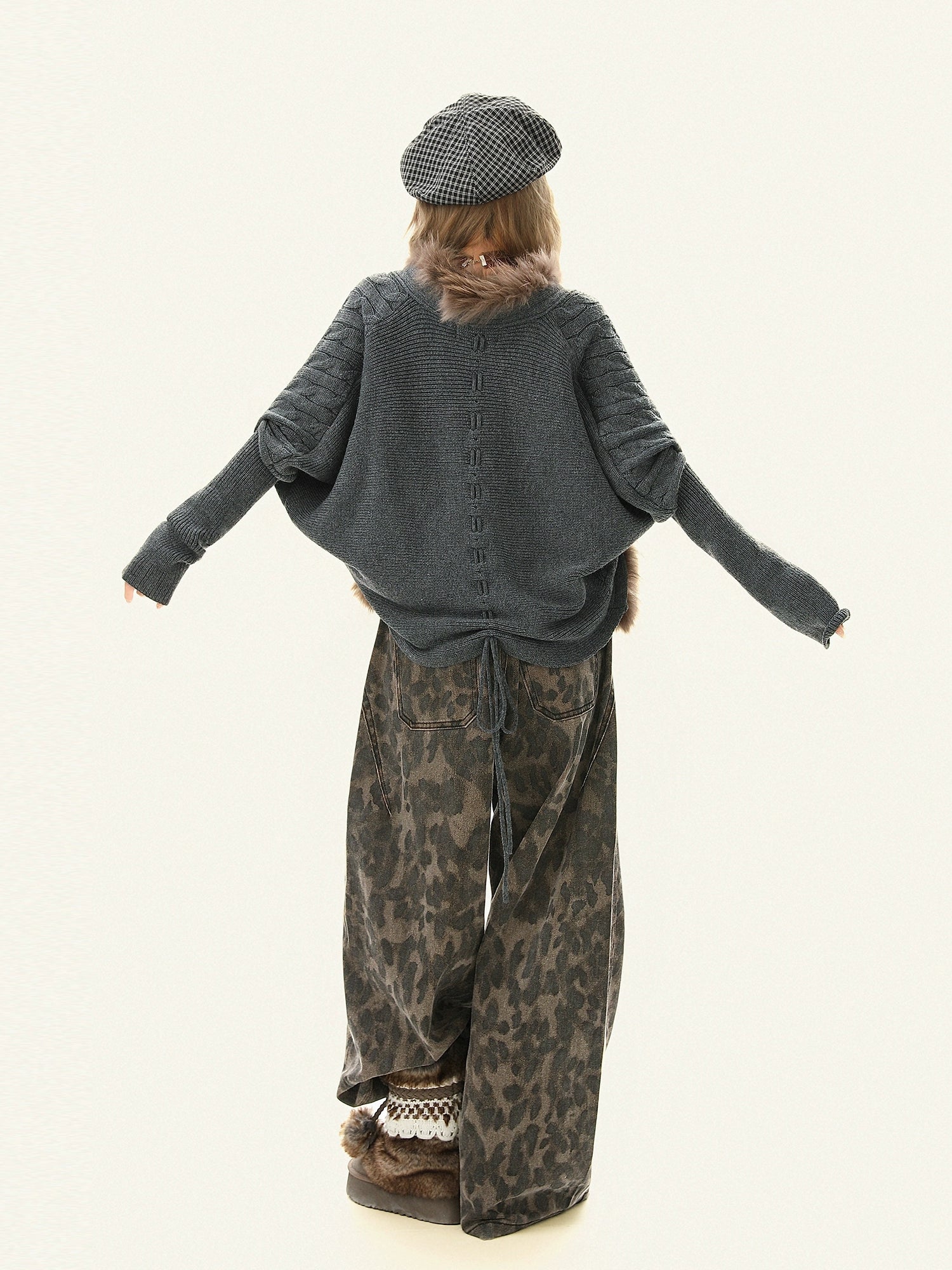 Mershier Vintage Sweater Sweater Cardigan Jacket