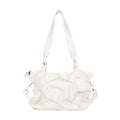JANDRESS Pleated Large Capacity Shoulder Messenger Bag