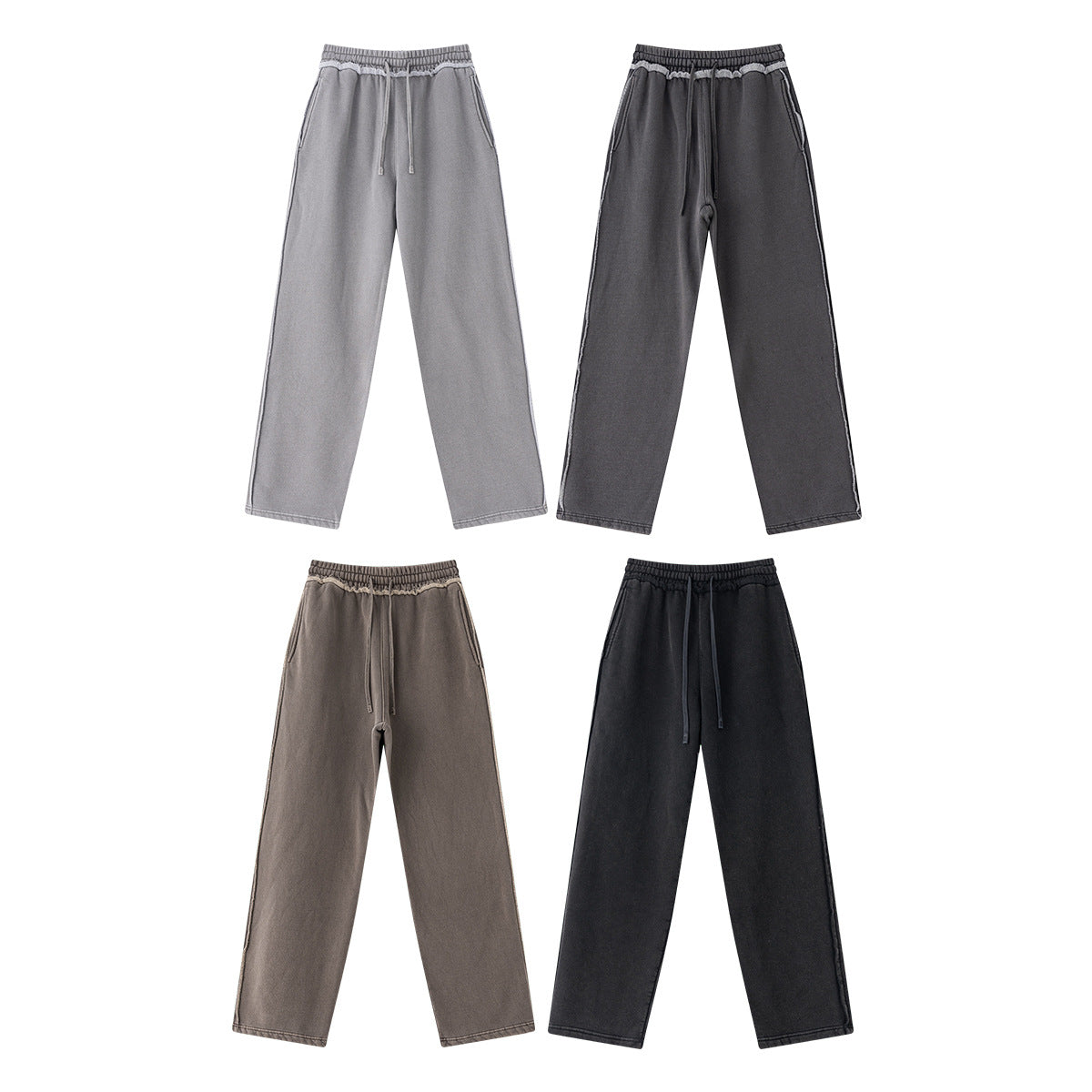 BE Retro Ins Made Old Velvet Straight Trousers