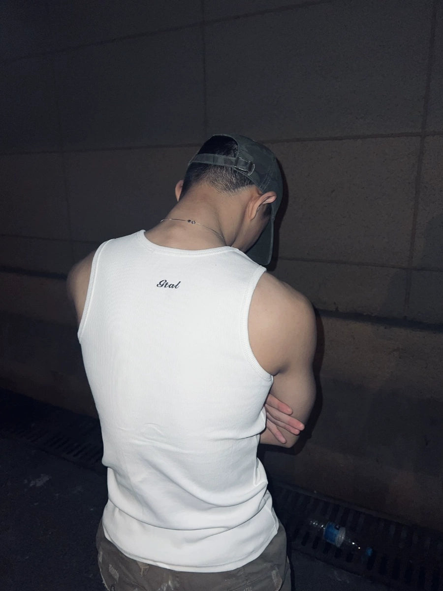 GTAL 460g Slim-Fit Ribbed Tank Top