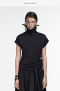 Slight Vogue Slim-Fit Breathable Asymmetric Tee