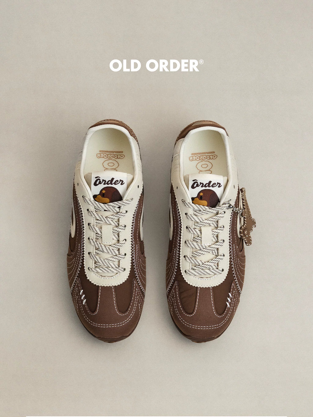 OLD ORDER Leather Lace-Up Sneaker