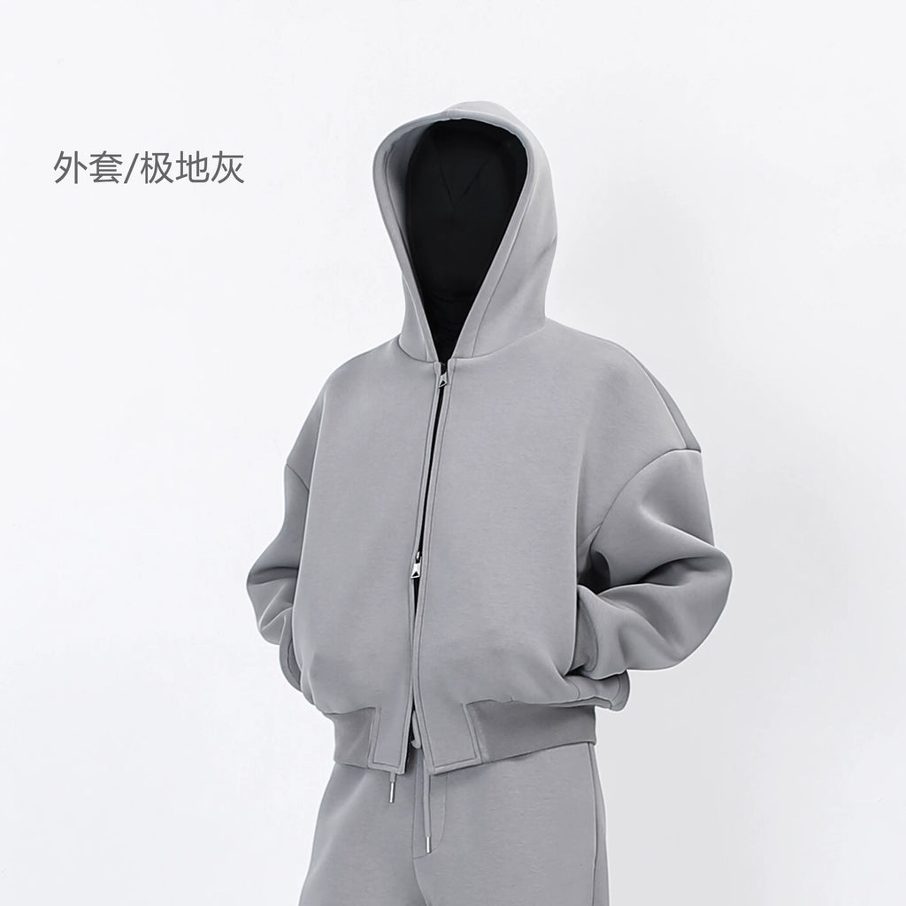 SOUTHFISH heavy 550gsm crisp minimalist hoodie sweatpant set
