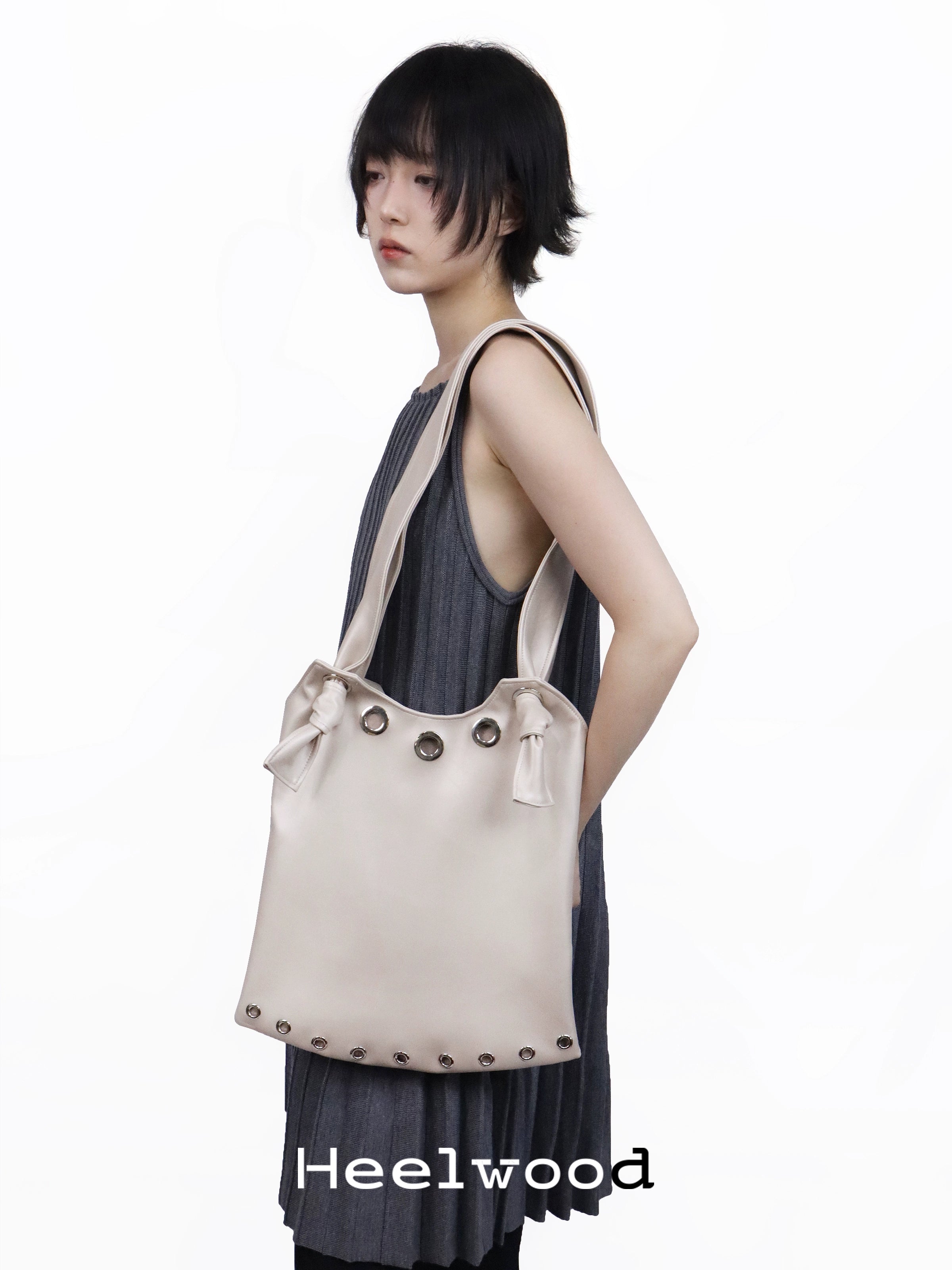 Heelwood Contrast Casual Shoulder Bag