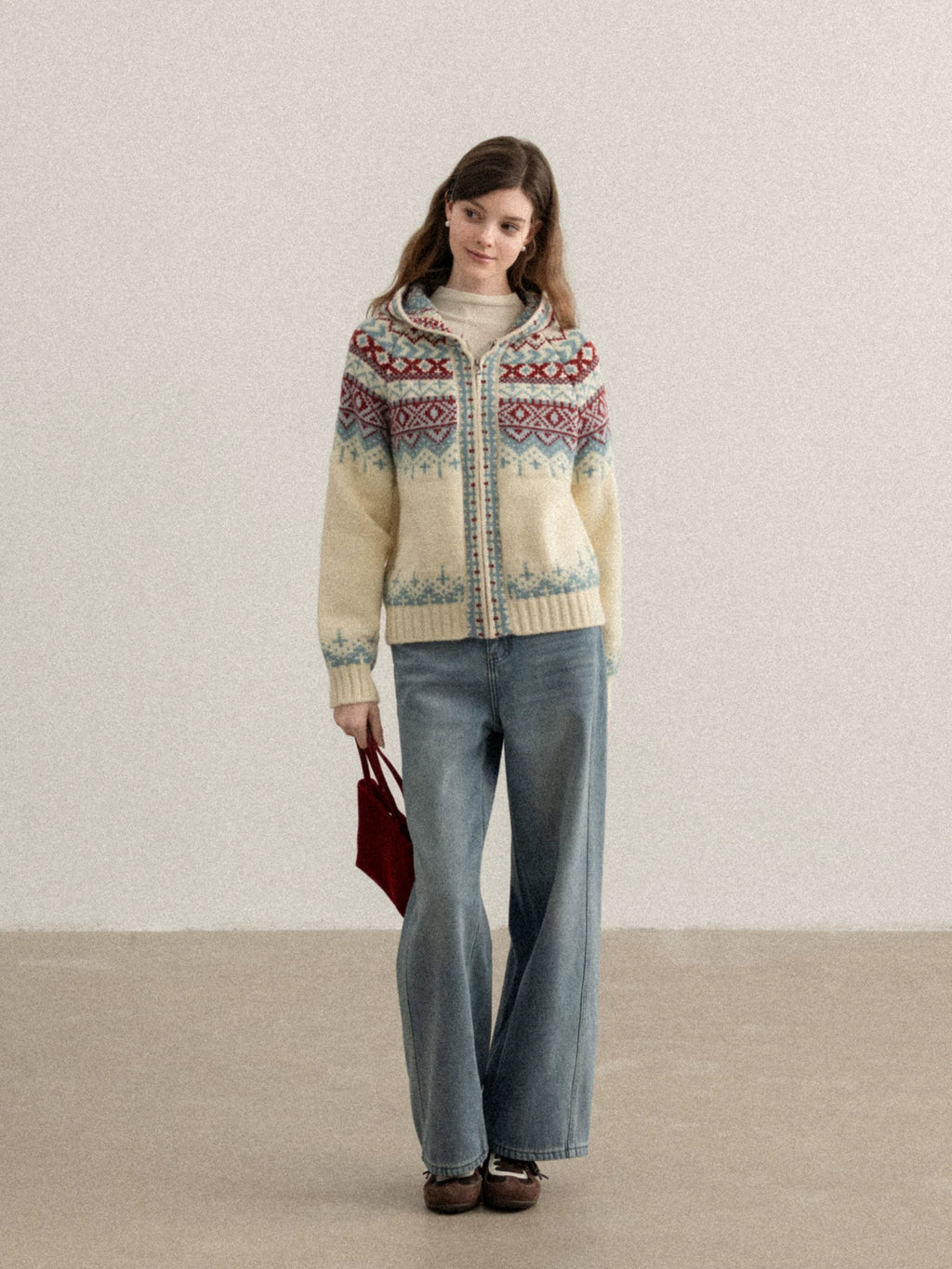 Cantonstory Vintage Loose Skinny Thickened Jacket