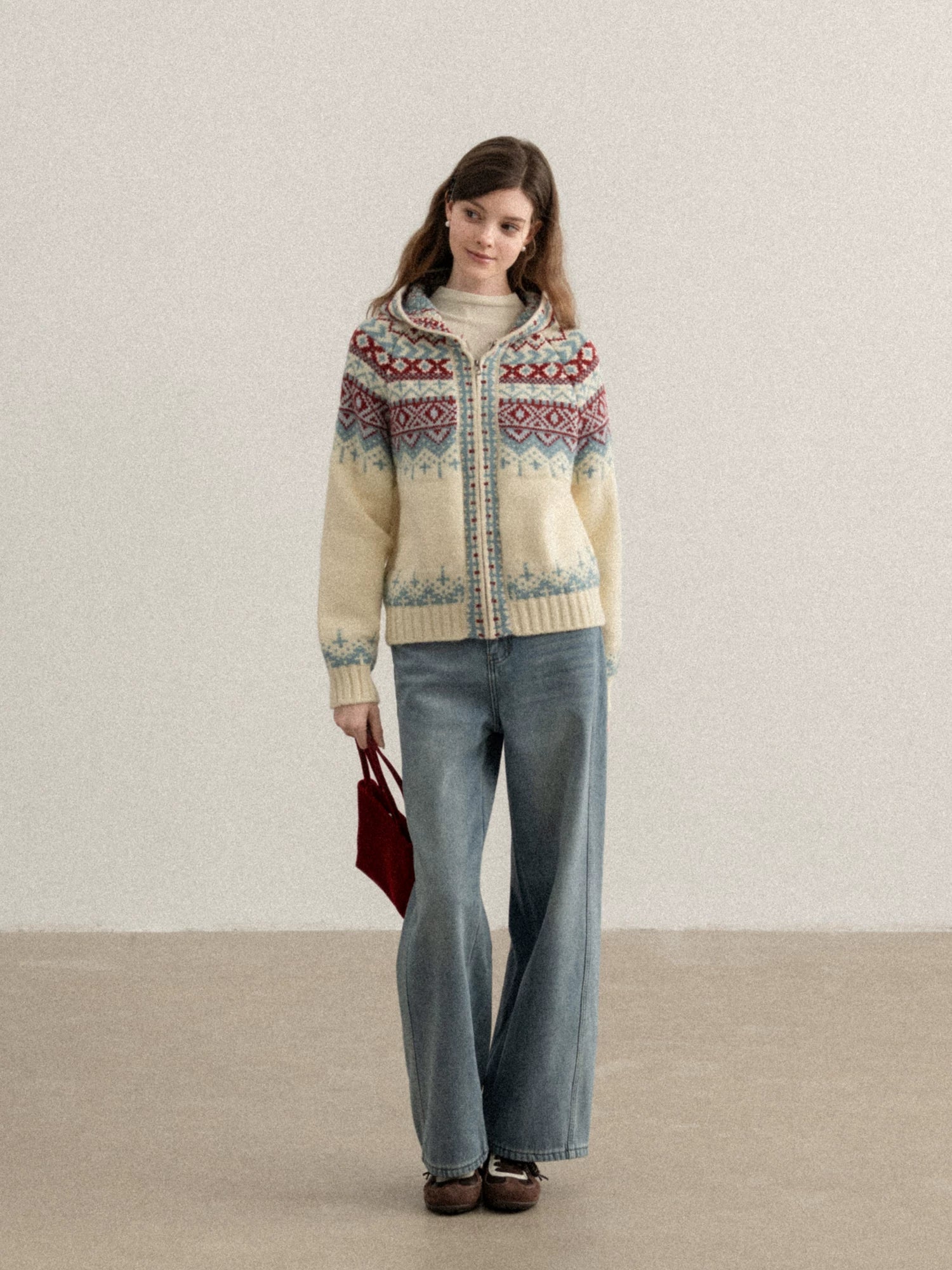 Cantonstory Vintage Loose Skinny Thickened Jacket