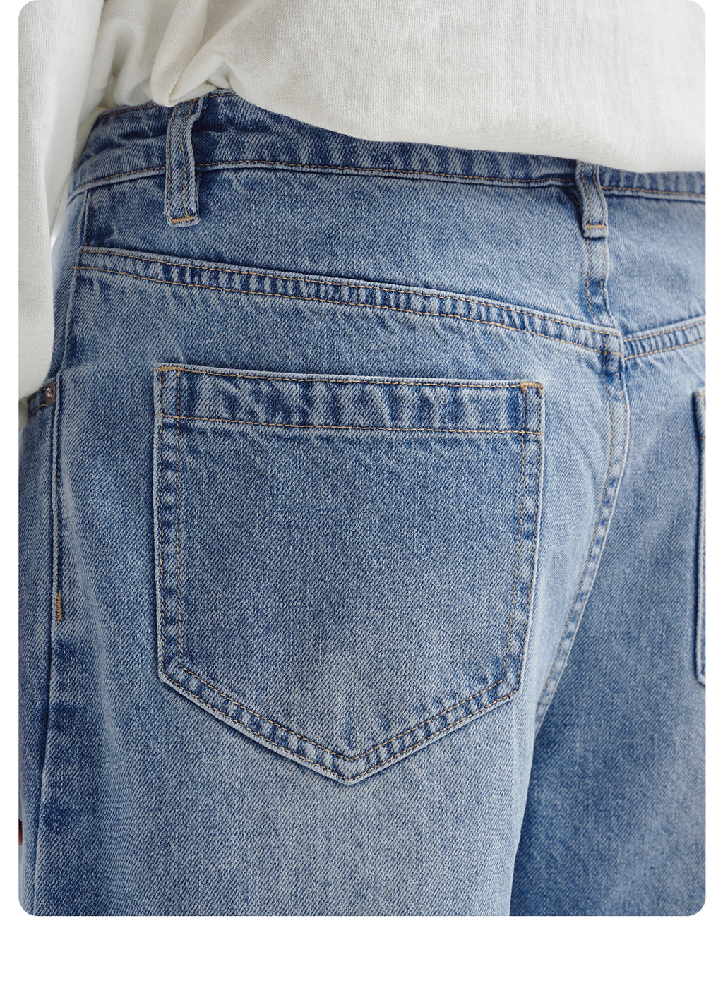 BUTTBILL 25SS puree heavy twill washed micro-cocoon jeans