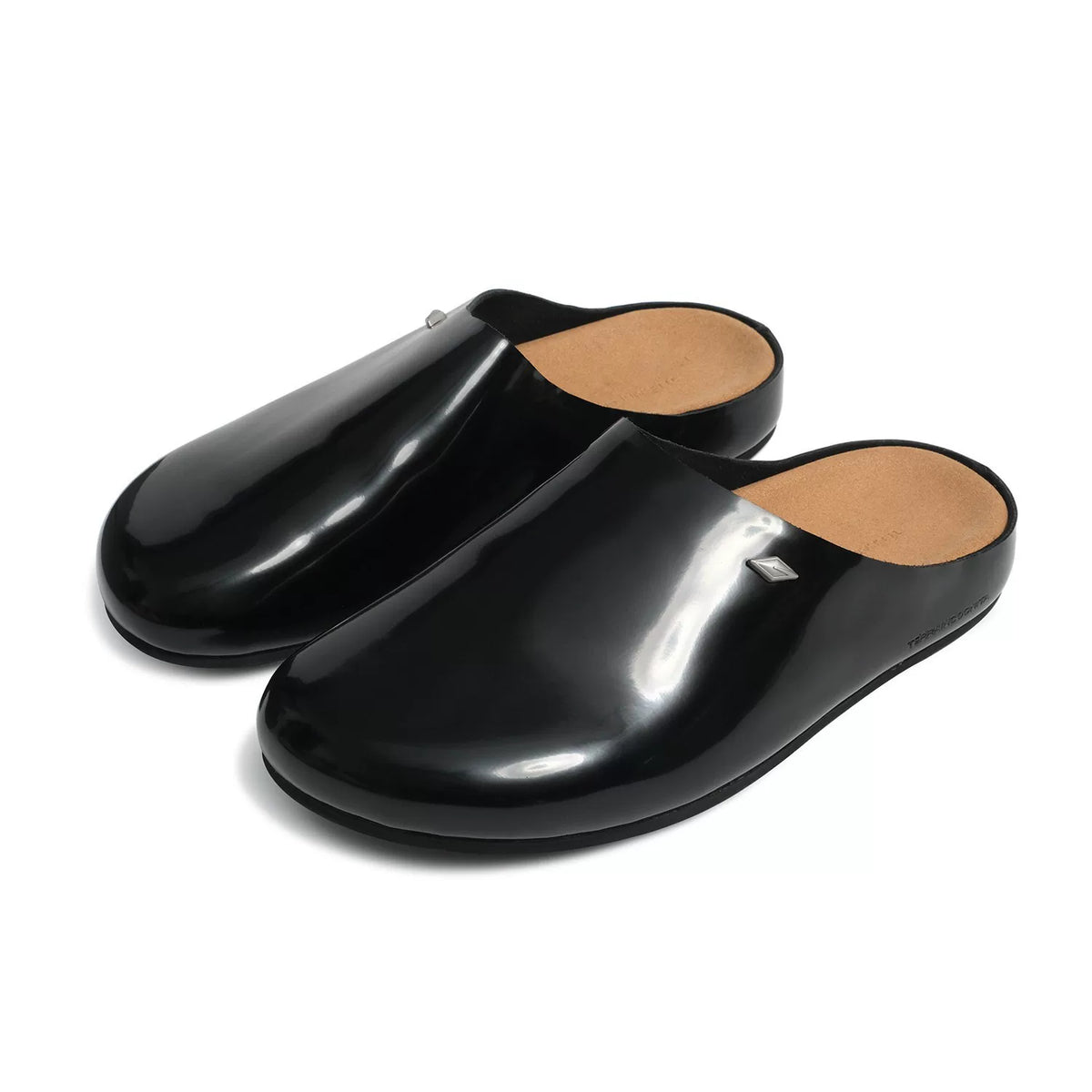 TERRAINCOGNITA Cowhide Horsehide Slip-On Closed-Toe Mule