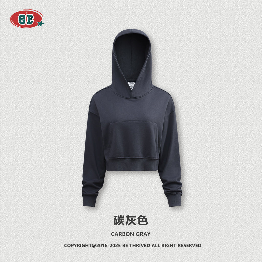 BE Large Pocket Hooded Sweater Short
