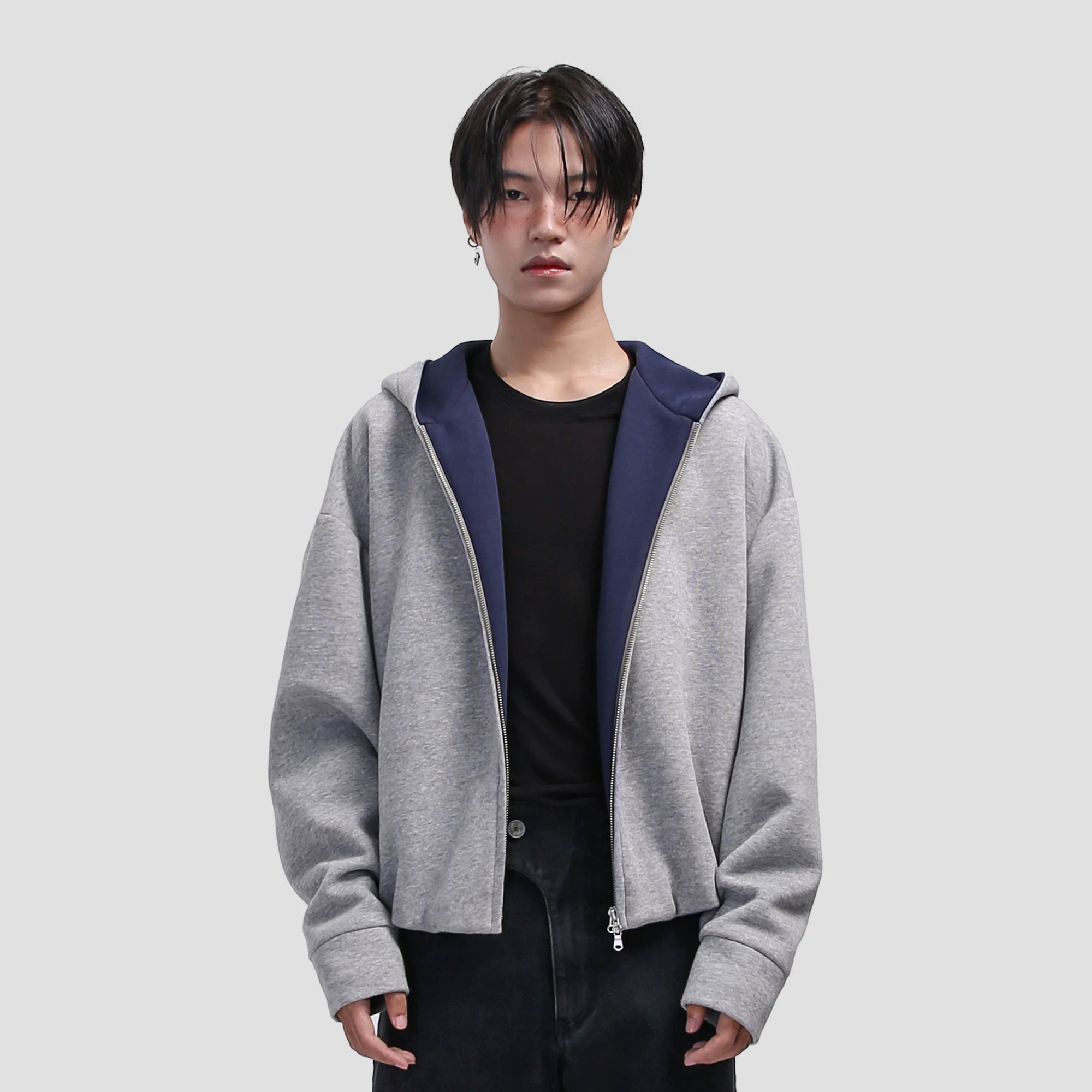 SOUTHFISH Versatile Loose Hooded Jacket