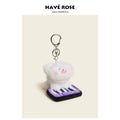 HAVEROSE Minimalist Faux Leather Charm Bag