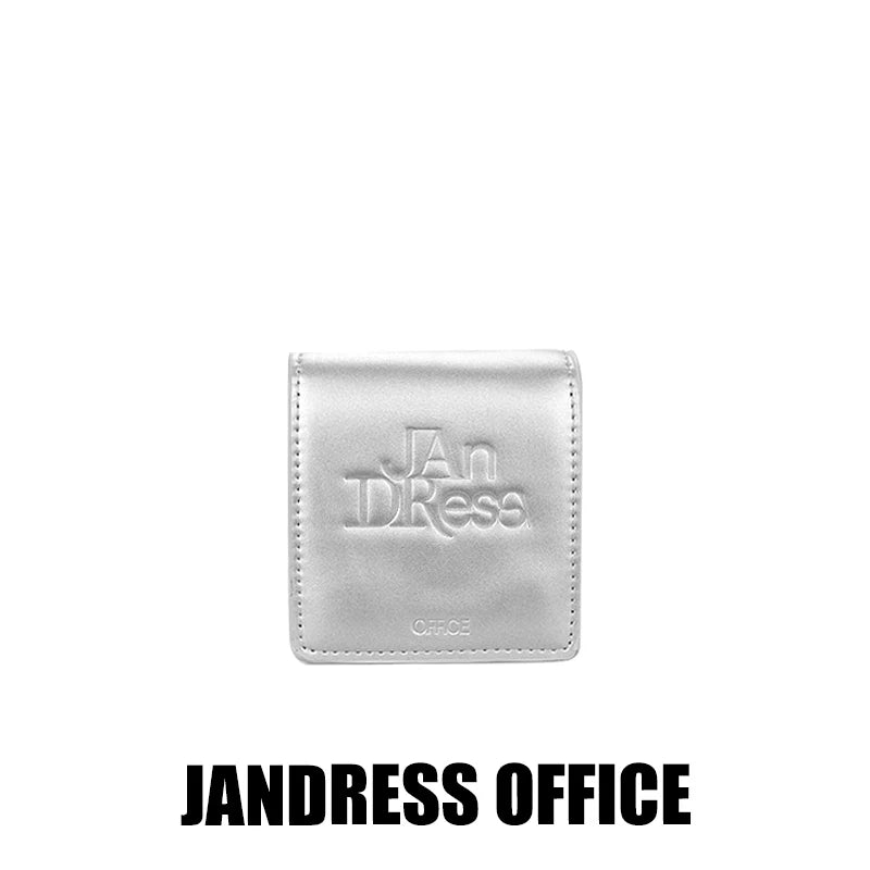 JANDRESS Zip-Top Faux Leather Chain Crossbody Bag