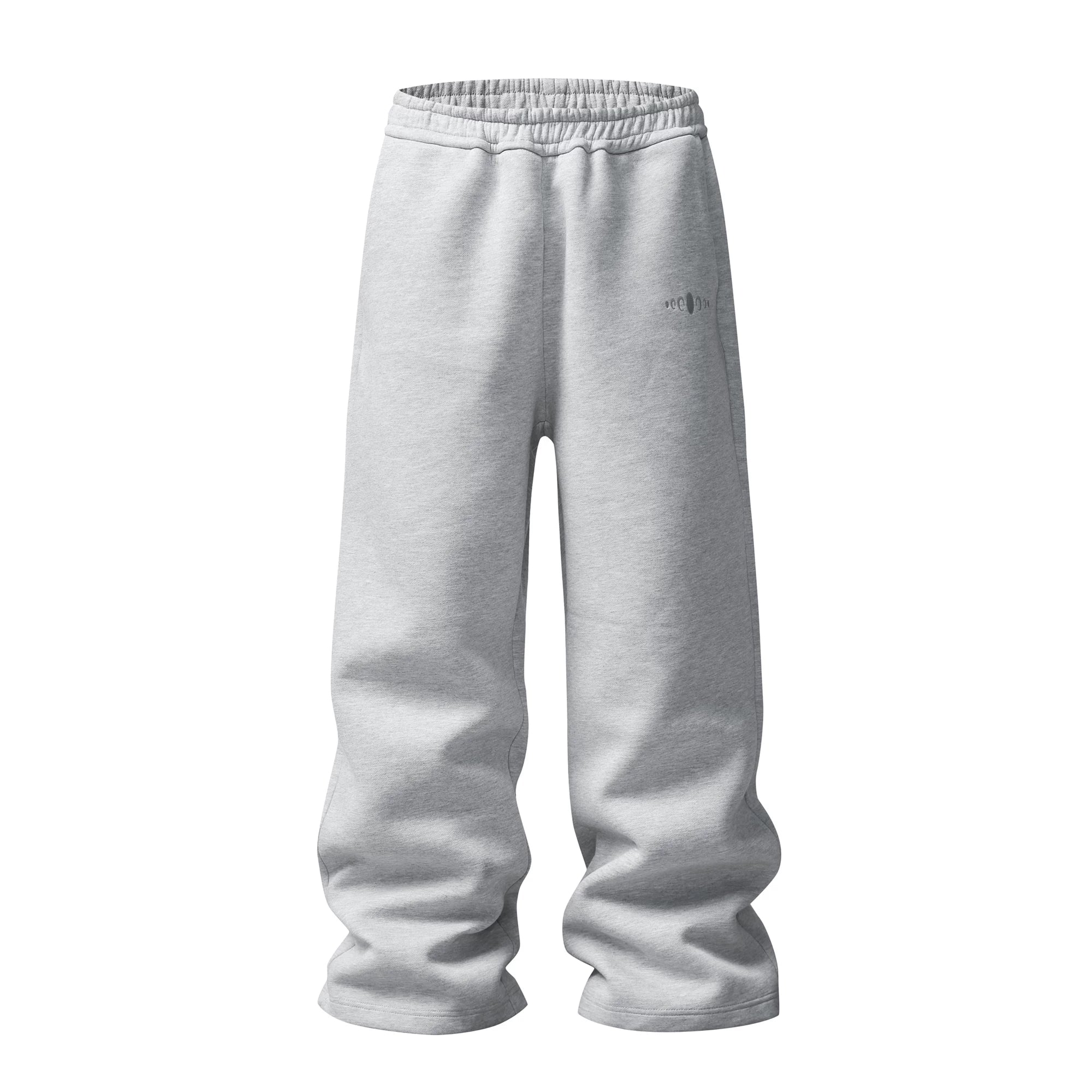 KARMANISTIC Vintage Loose Wide Leg Embroidered Sweatpants Set