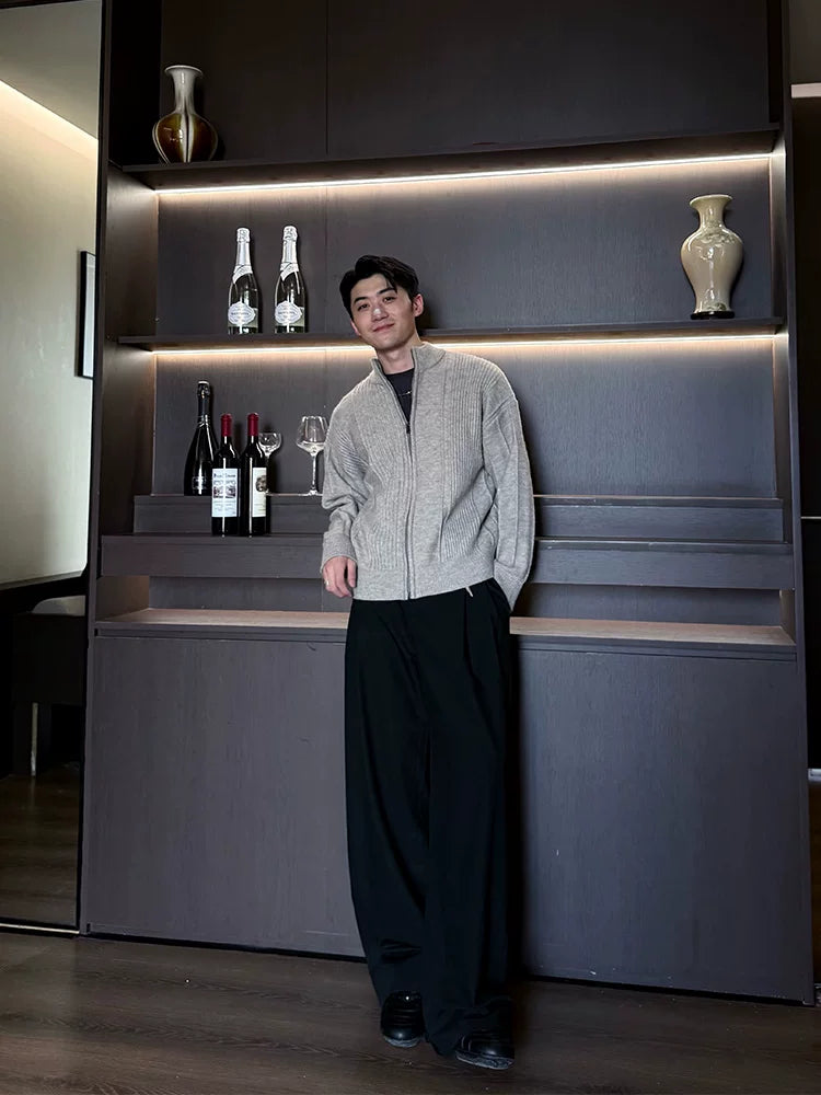 ZOZOFOREST "Roman Column Wool" Thermal Sweater