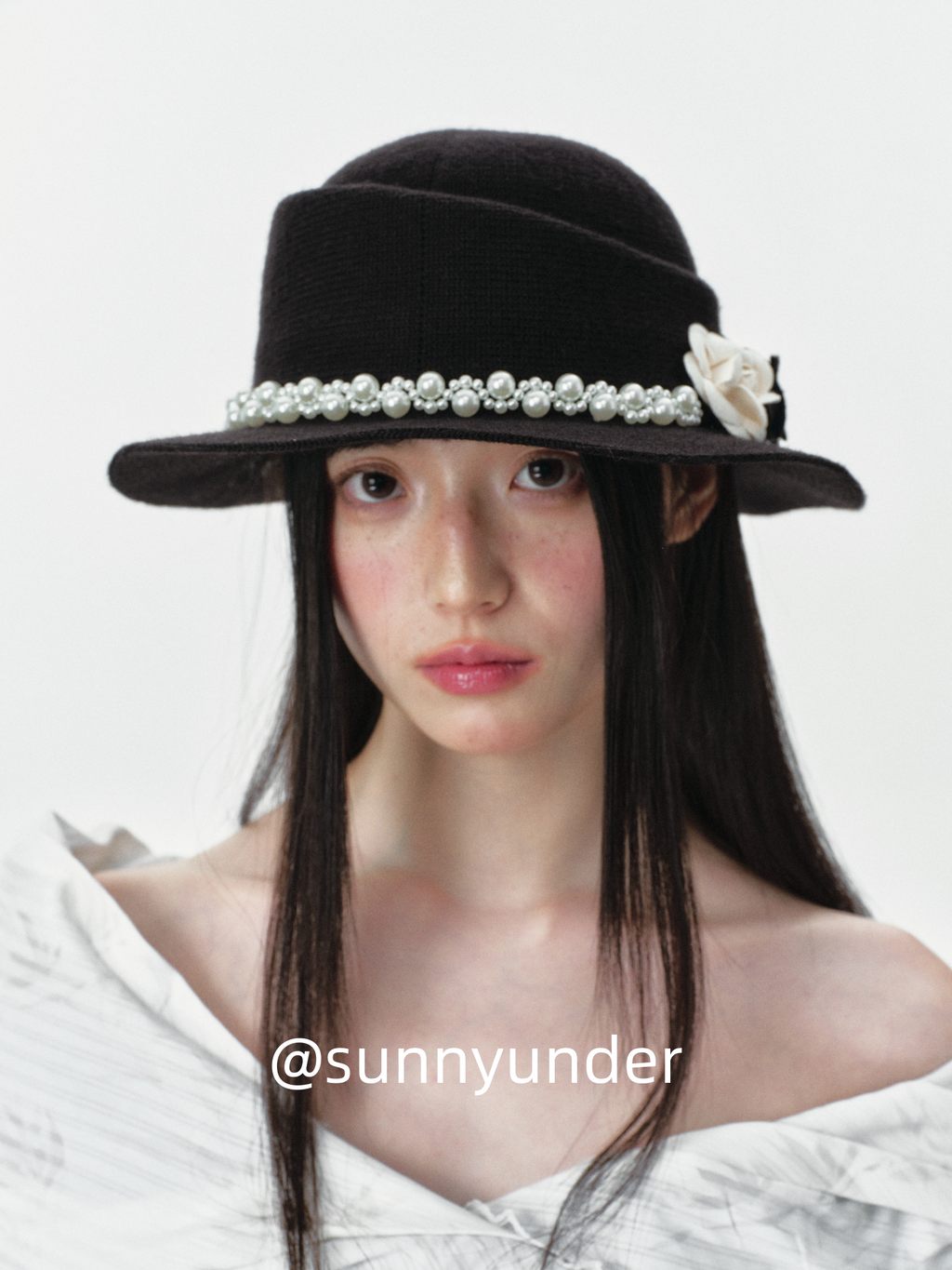 Sunnyunder Stylish Flower Equestrian Hat