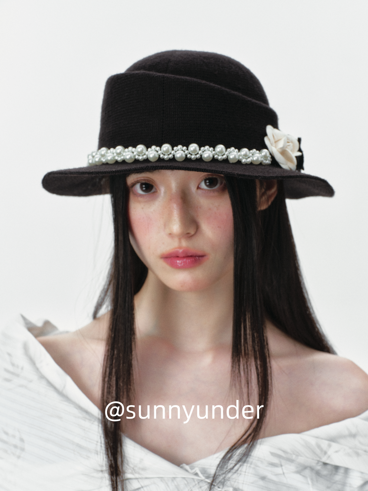 Sunnyunder Stylish Flower Equestrian Hat