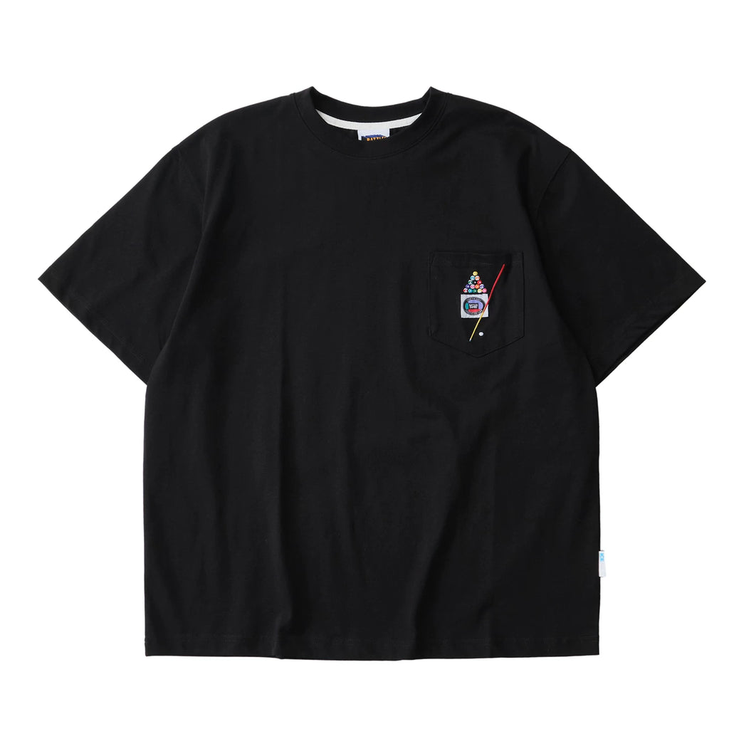 Battles Pocket Embroidered Cool-Touch Oversized Tee