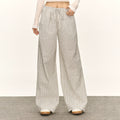 Ariseism Vintage Thin Plaid Casual Pants