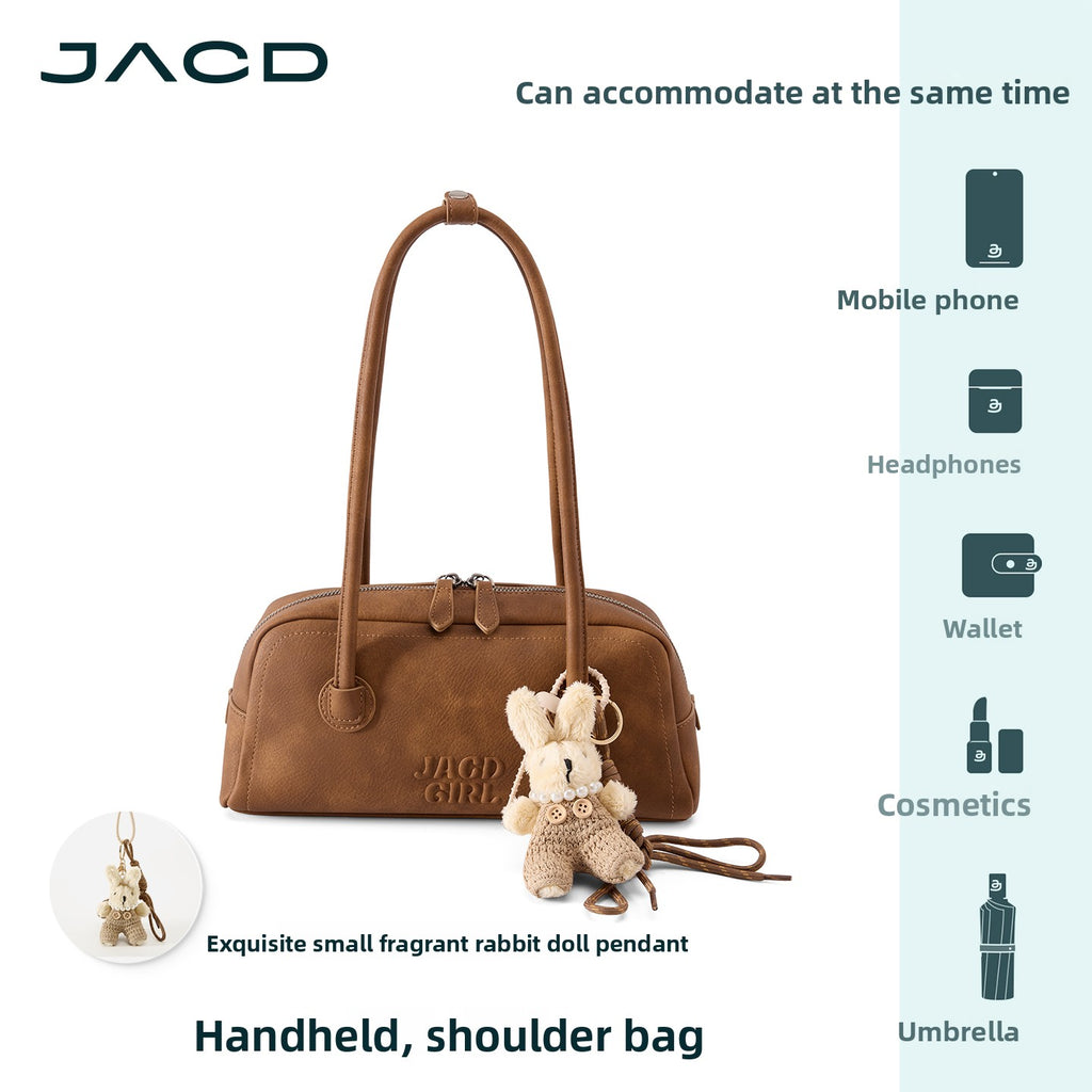 JACD Multi-color Portable Shoulder Baguette Bag Underarm Bag